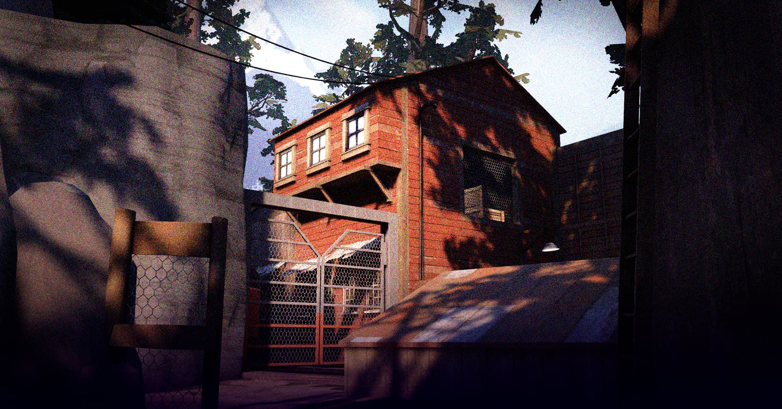 A screenshot of a Team Fortress 2 map rendered in Source 2. The screenshot is largely for social share purposes, and not condusive to the content or context of the story.